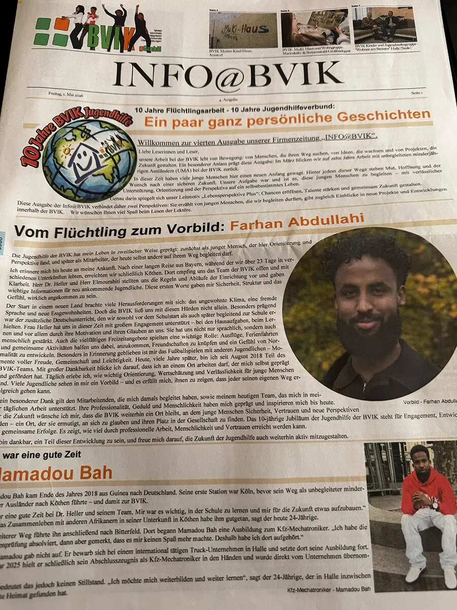 Unsere Firmenzeitung „Info@bvik“ Ausgabe 2: Neuen Wege in derKinder- und Jugendhilfe